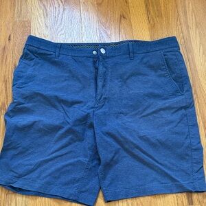 Bonobos Navy Flat Front Shorts